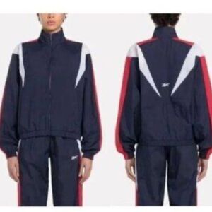 NWT Reebok Navy, Red, and White Track Pants set